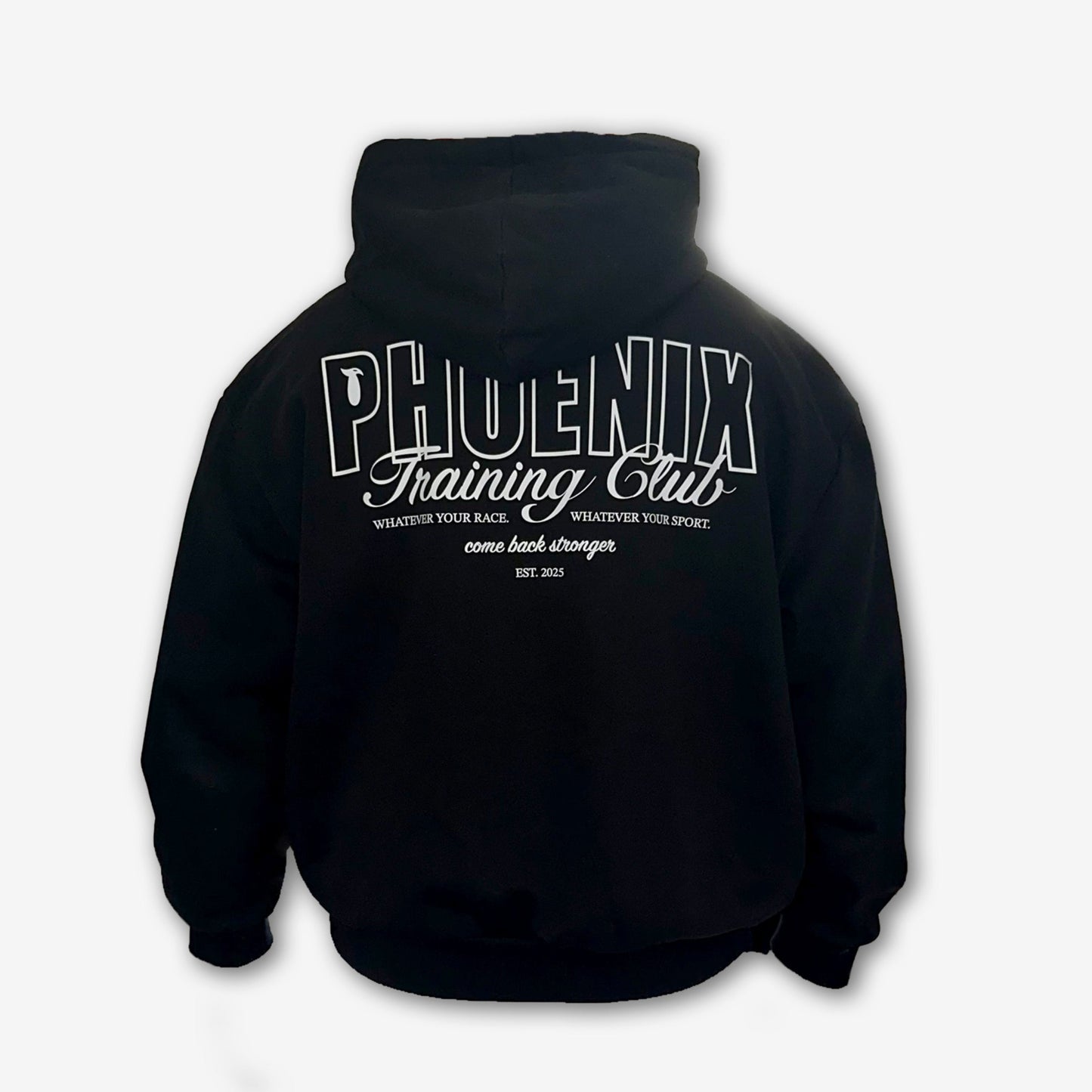 P.T.C Oversized Hoodie - BLACK